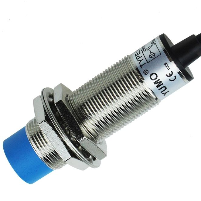 Sensor de proximidad inductivo Interruptor de proximidad de voltaje de CA de dos cables de tipo no empotrado LM18-2008A 