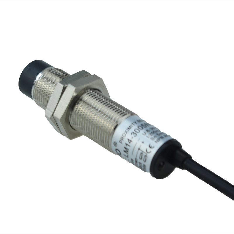 Sensor de proximidad de salida de 3 hilos con interruptor de proximidad de cilindro LED 